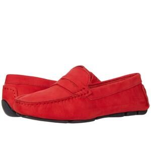Massimo Matteo Penny Keeper Flame Red Nubuck 6.5 M